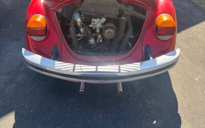 Volkswagen Super beetle  1974 red