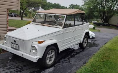 Volkswagen Type 181  1973 white