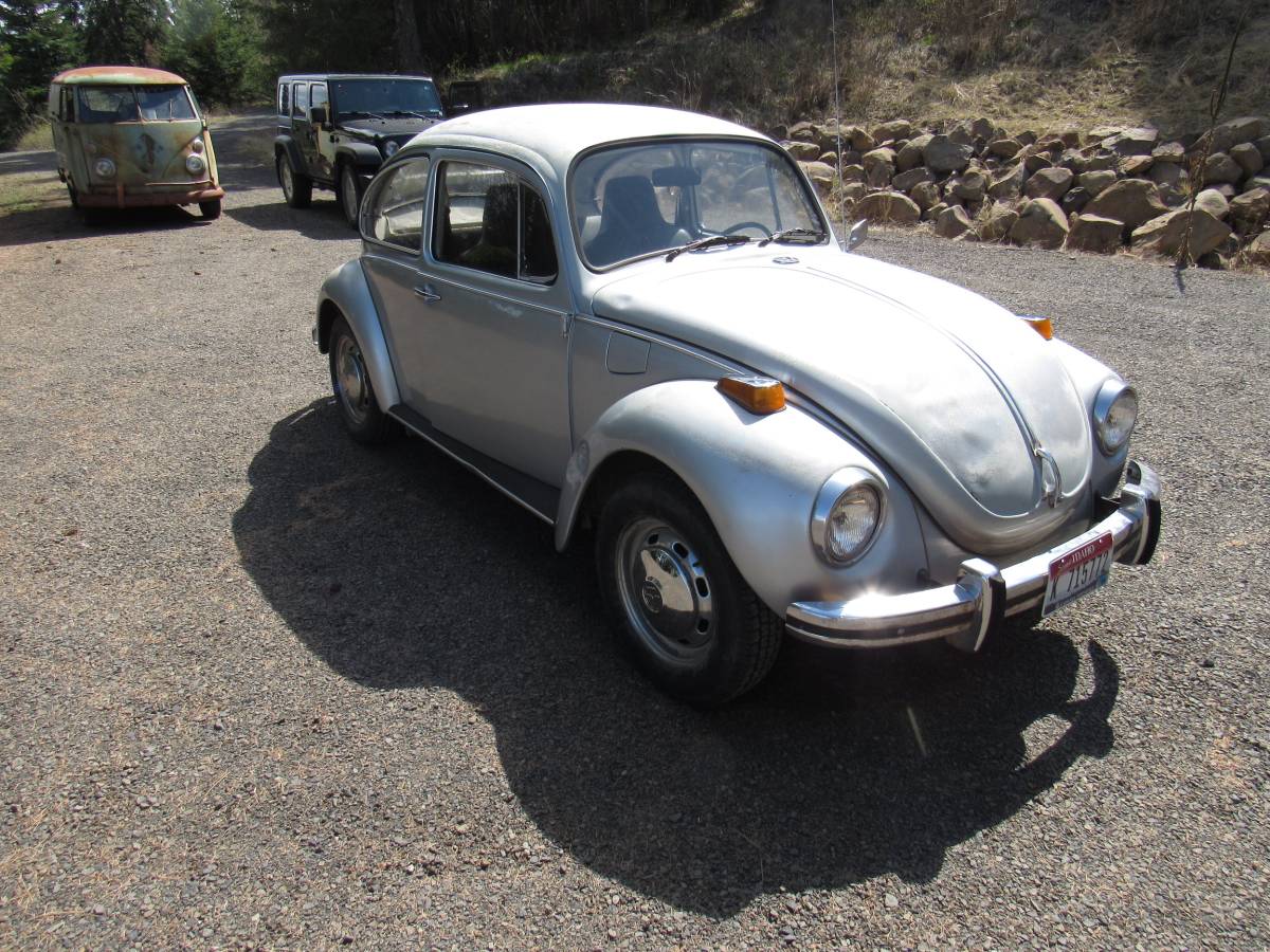Volkswagen Vw beetle  1972 silver