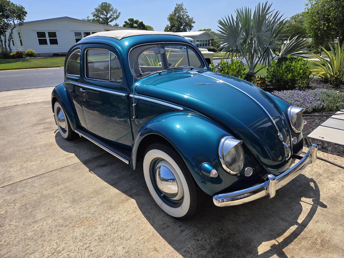 Volkswagen-Vw-bettle-3-fold-rag-top-1955-1