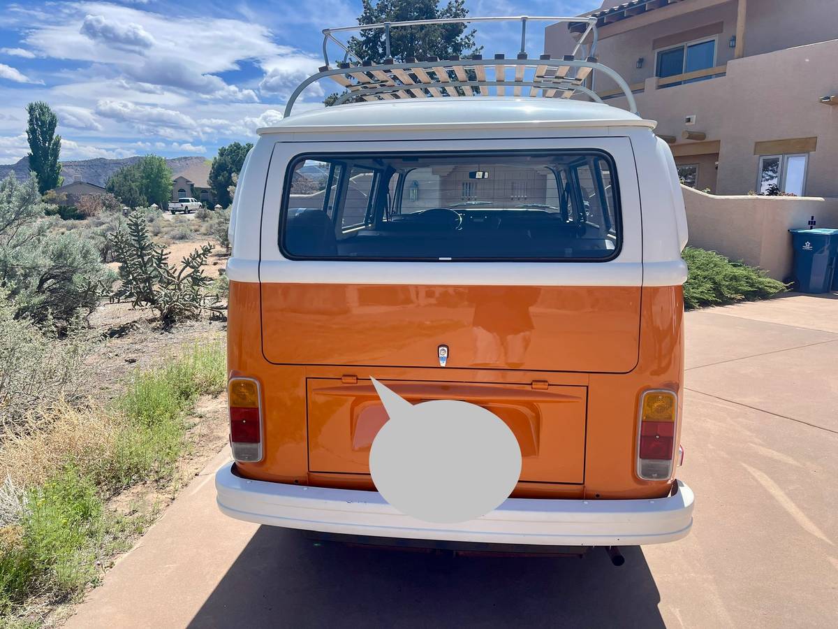 Volkswagen Vw bus  1973 orange