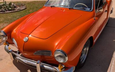 Volkswagen Vw karmann ghia  1966 orange