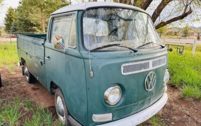 Volkswagen Vw single cab transporter  1969 green