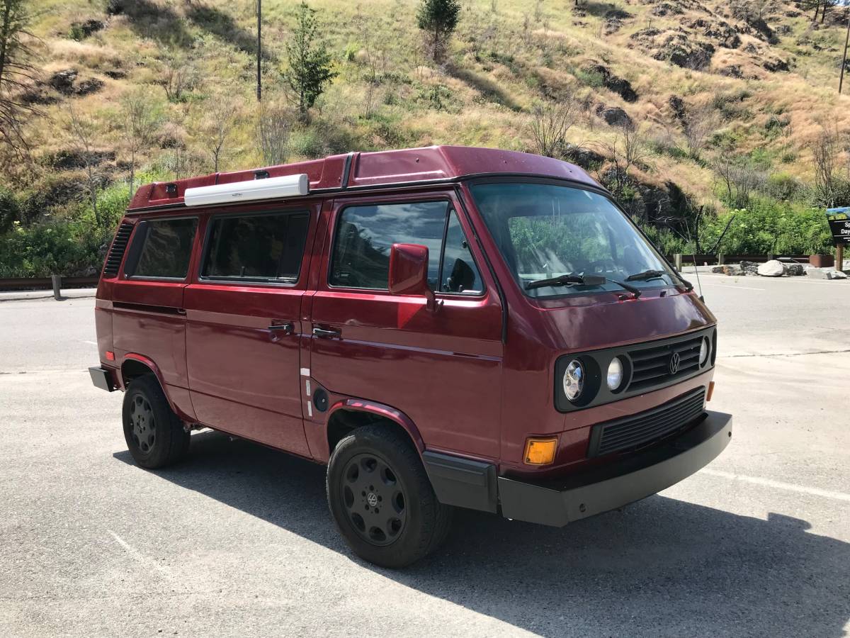 Volkswagen-Vw-vanagon-westfalia-1990-red-1