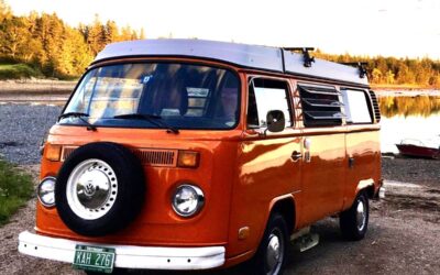 Volkswagen Vw westfalia camper van  1975 orange