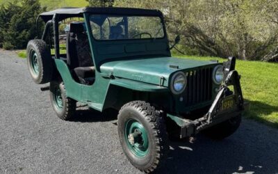 Willys   1950 green