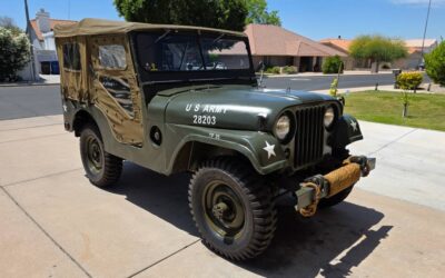 Willys M38a1  1952 green
