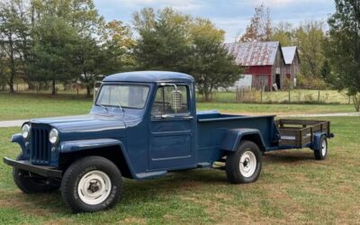 Willys Pickup  1960 blue