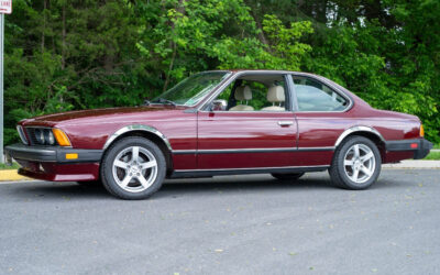 BMW 6-Series 1986 Coupe