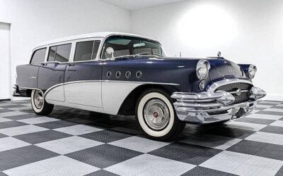 Buick Century  1955 blue