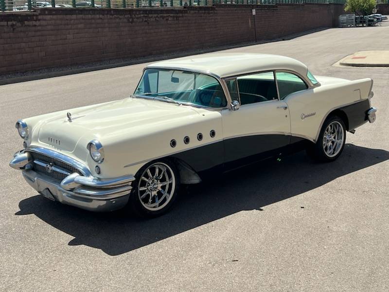 Buick Coupe  1955 white