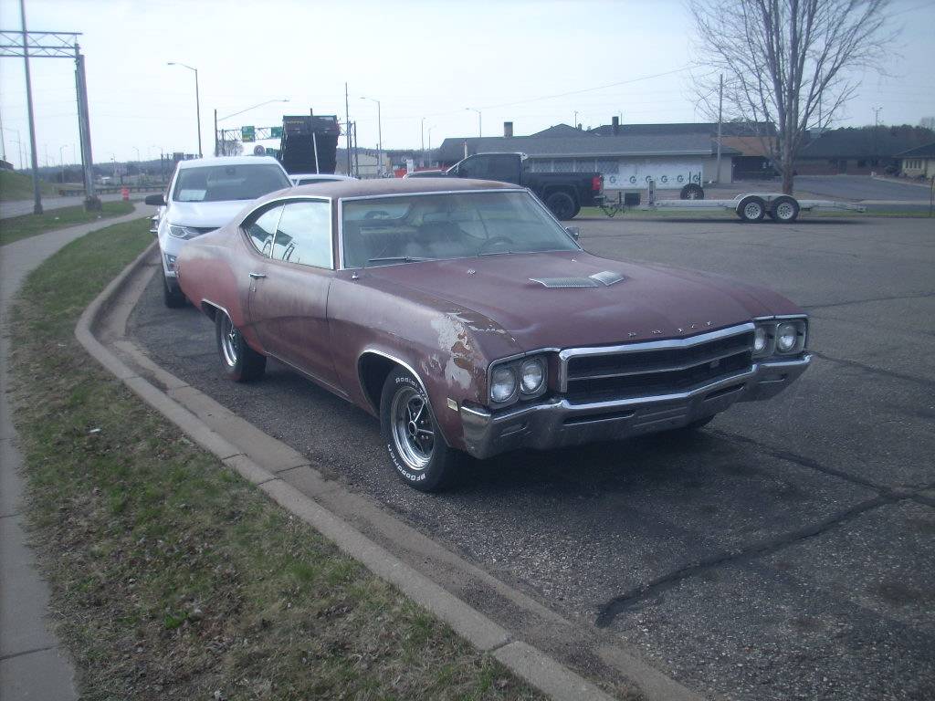 Buick Gs  1969 red