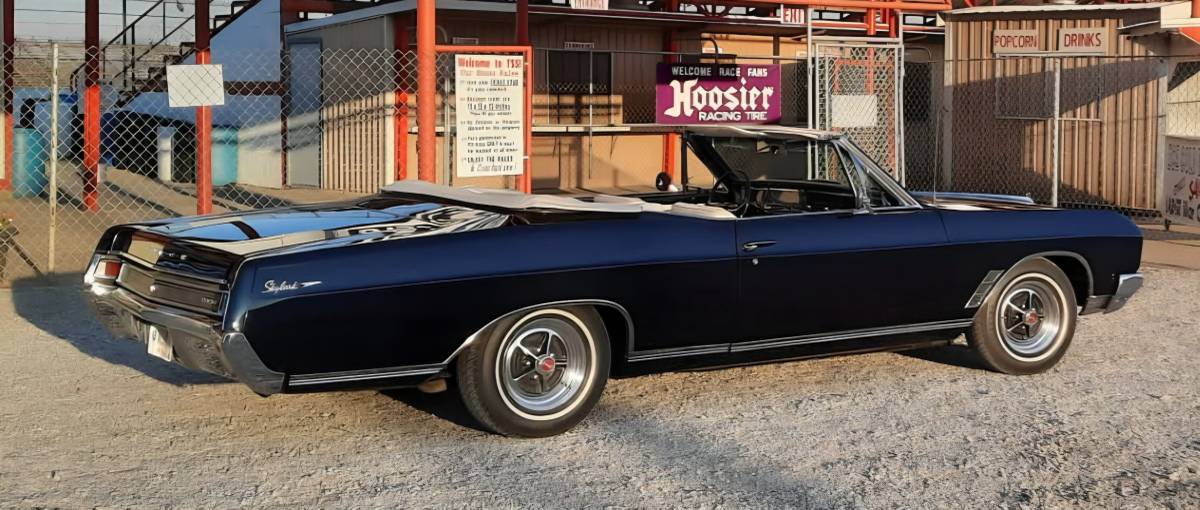 Buick Skylark  1966 blue