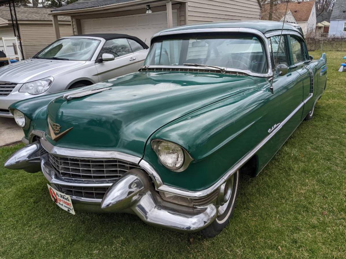 Cadillac-1955-green