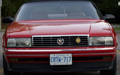 Cadillac Allante  1993 red