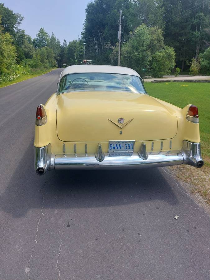 Cadillac-Coup-deville-1955-yellow-1