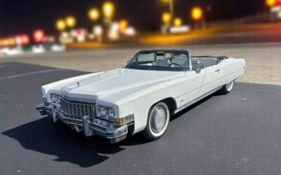 Cadillac Eldorado  1973 white