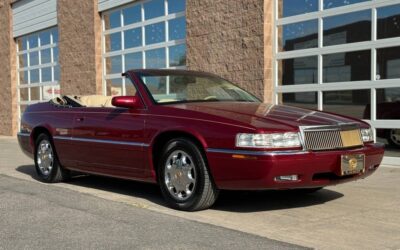 Cadillac Eldorado  1995 red