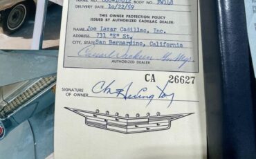 Cadillac-Eldorado-Biarritz-Convert-1960-ORIGINAL-OWNERSHIP-RECORD-6