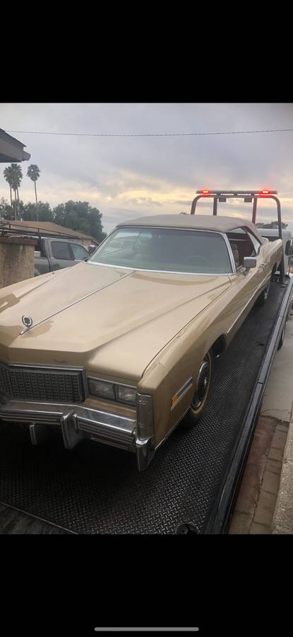 Cadillac Eldorado convertible  1976