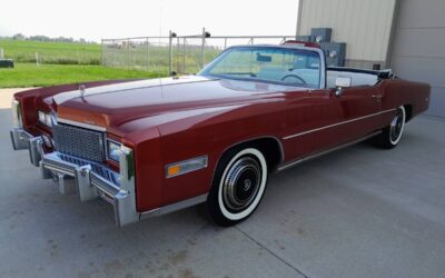 Cadillac Eldorado convertible  1976