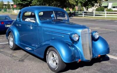 Chevrolet   1936 blue
