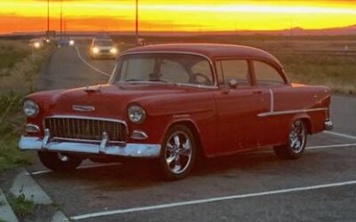 Chevrolet   1955 red