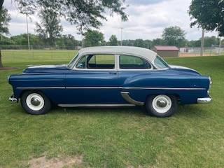 Chevrolet 210  1953 blue