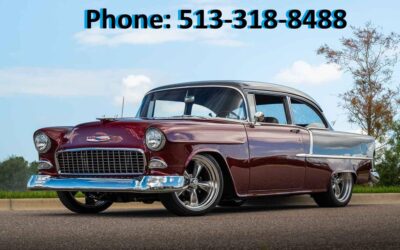Chevrolet 210  1955 red