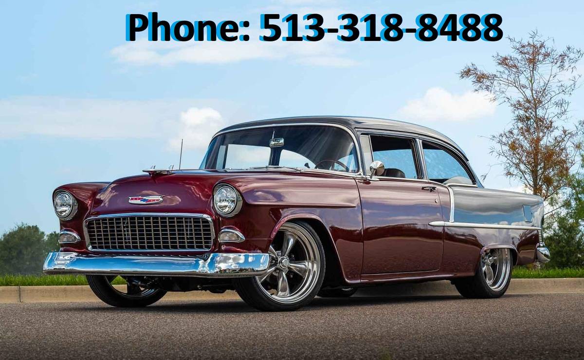 Chevrolet 210  1955 red