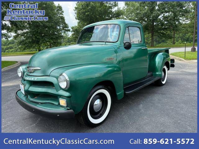 Chevrolet-3100-1954-green-23