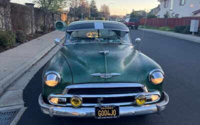 Chevrolet Bel air  1951 green