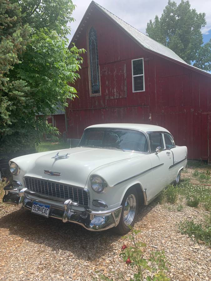 Chevrolet Bel air  1955 white