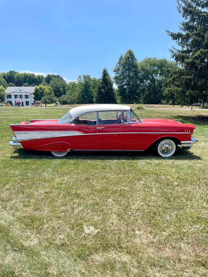 Chevrolet-Bel-air-1957-red-1