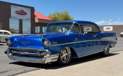 Chevrolet Bel air prostreet rest  1957 blue