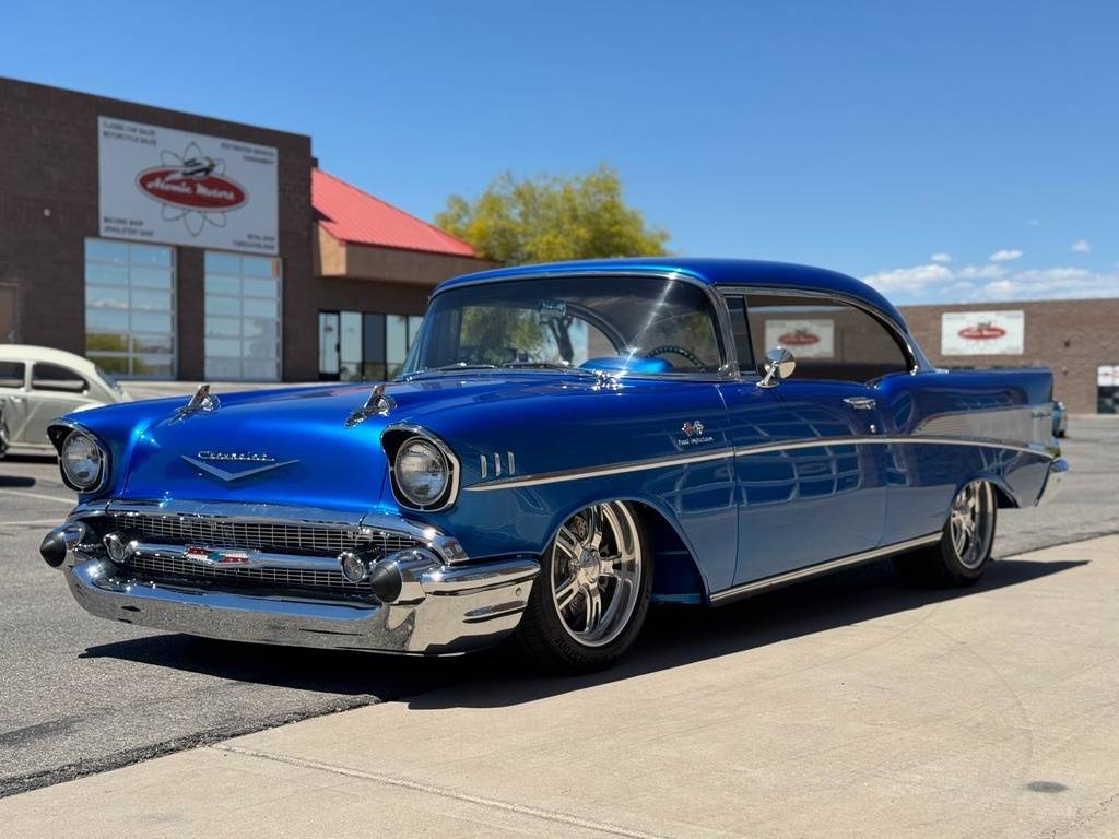 Chevrolet Bel air prostreet rest  1957 blue