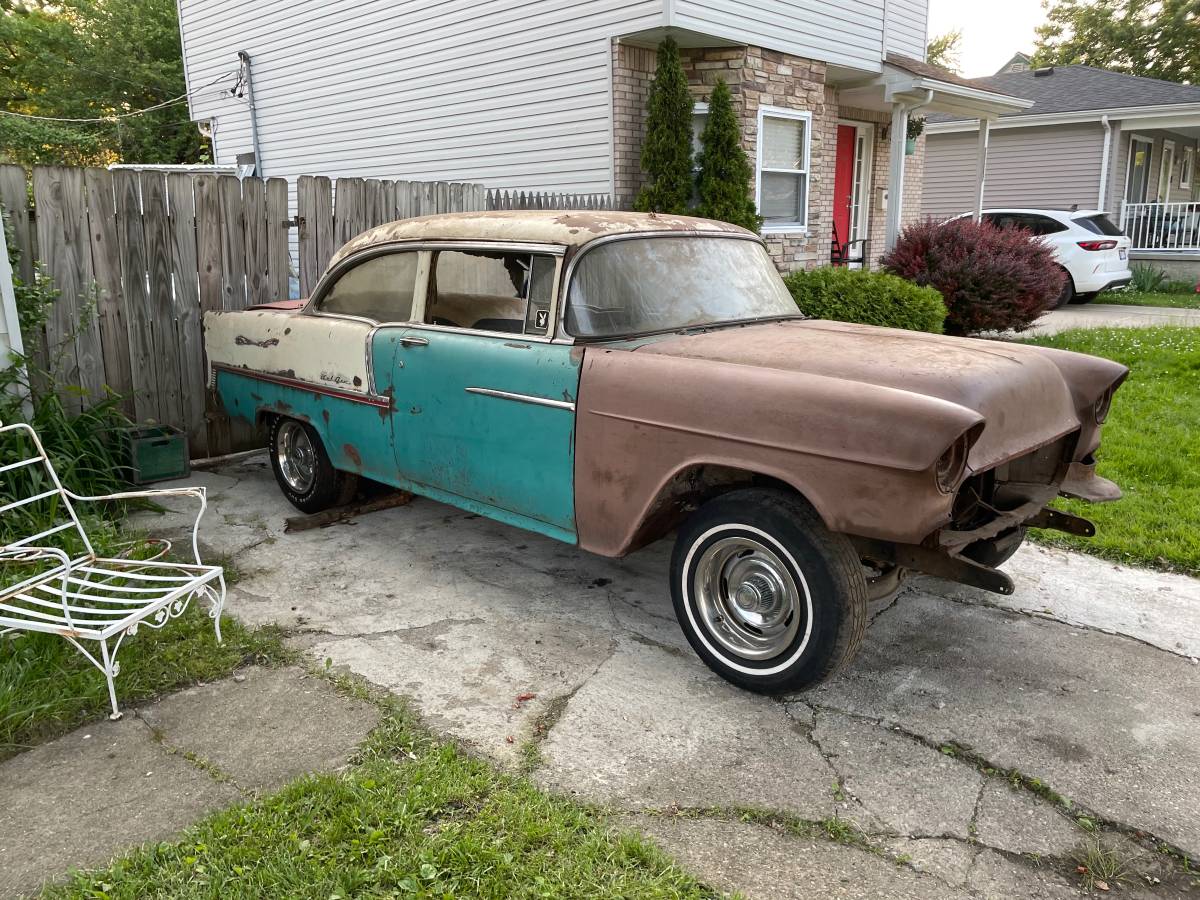 Chevrolet Belair  1955 blue