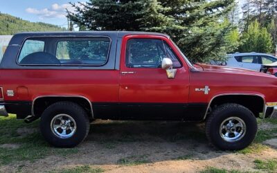 Chevrolet Blazer 1986