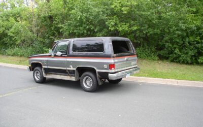 Chevrolet Blazer  1986 black