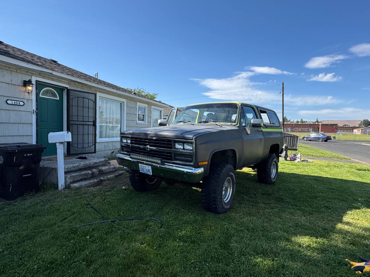 Chevrolet Blazer  1990 grey