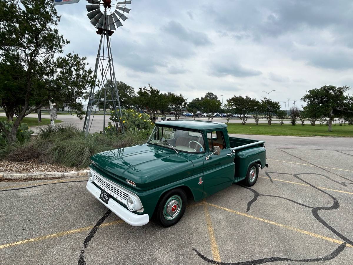 Chevrolet-C10-1963-green