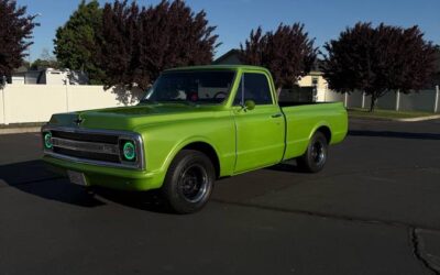 Chevrolet C10  1969 green