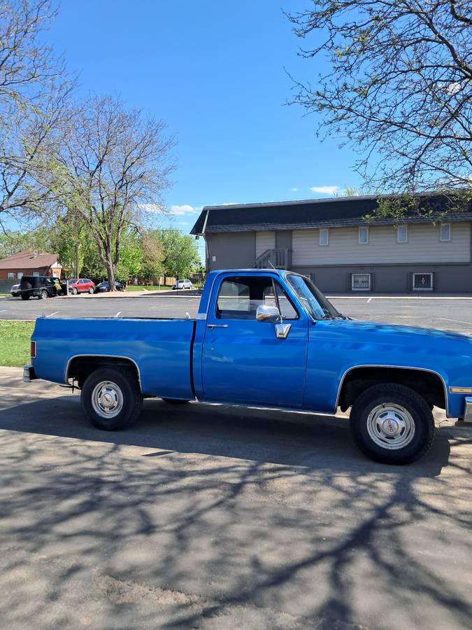 Chevrolet C10  1986 blue