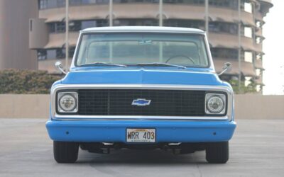 Chevrolet C10 pickup  1968 blue