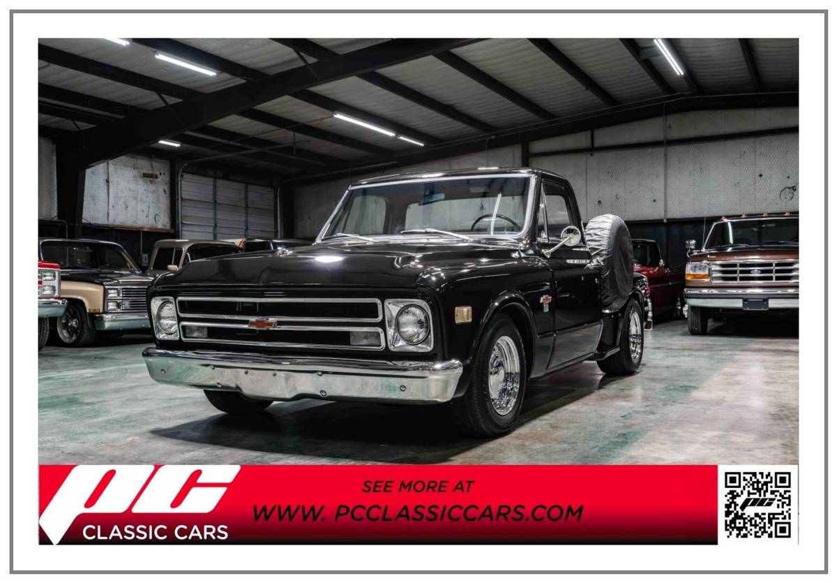 Chevrolet-C10-step-side-1968-black
