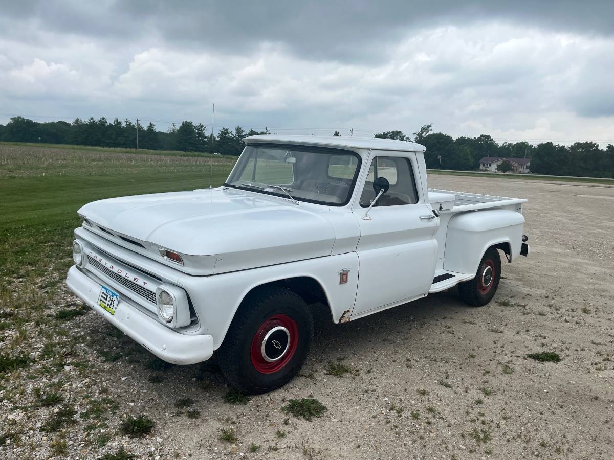 Chevrolet-C10-truck-1964-white-1