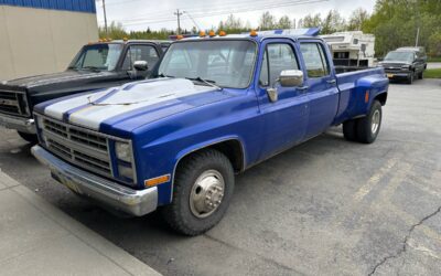 Chevrolet C30  1982 blue