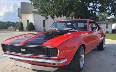 Chevrolet Camaro  1967 red