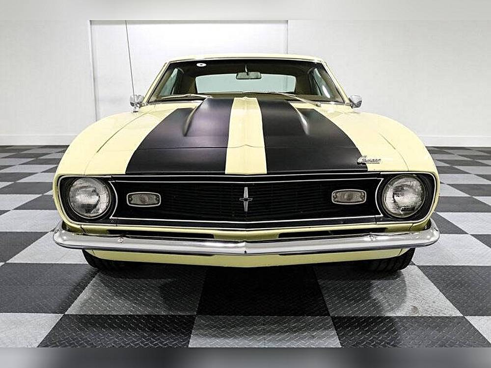 Chevrolet-Camaro-1968-yellow-1