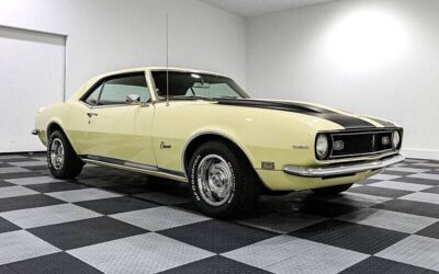 Chevrolet Camaro  1968 yellow